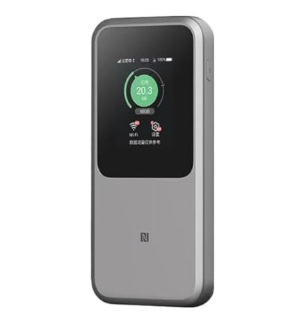 ZTE U50 Pro 5G Portable WiFi 6 Hotspot Router 3600Mbps with SIM Card Slot, 10000mAh, 27W Fast Charging