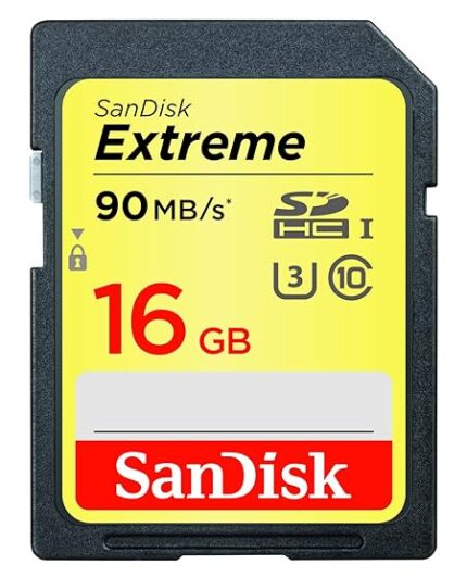 16GB Sandisk Extreme SDHC UHS-I Class 10 Memory Card 90MB/sec